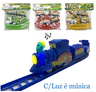 Trenzinho Eletrico Com Trilhos Thomas Trem Kids Infantil